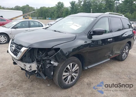 2018 Nissan Pathfinder Sv z USA, uszkodzony, nr VIN 5N1DR2MN2JC629506